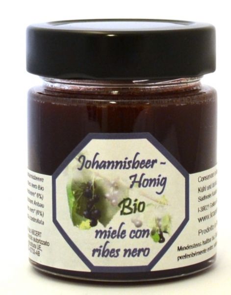 schwarze Johannisbeere honig